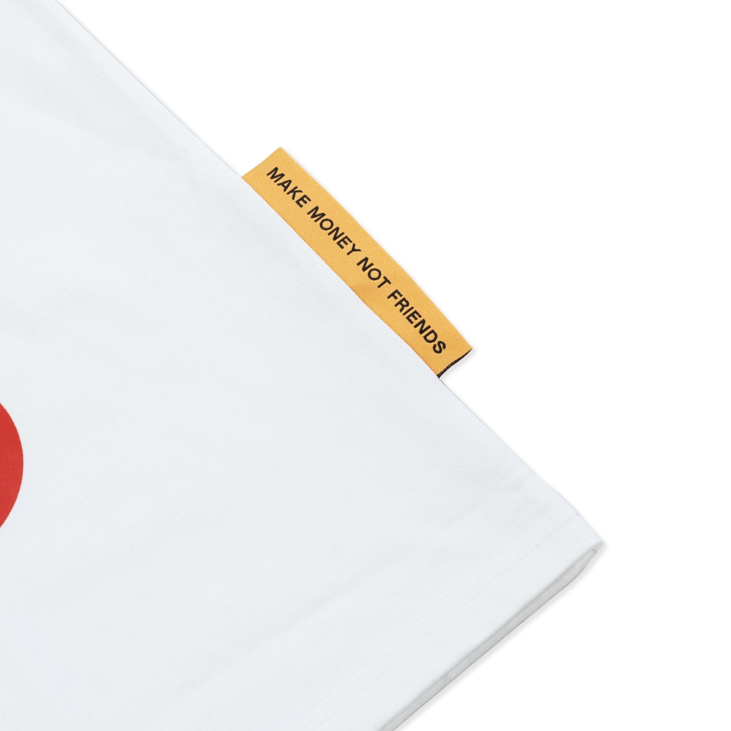 DEAL WITH THE DEVIL TEE IN WHITE