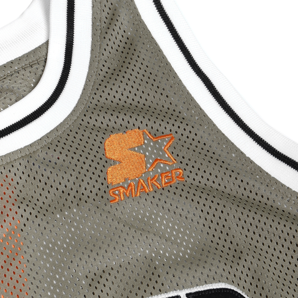 JERSEY BASKETBALL TEE IN OLIVE