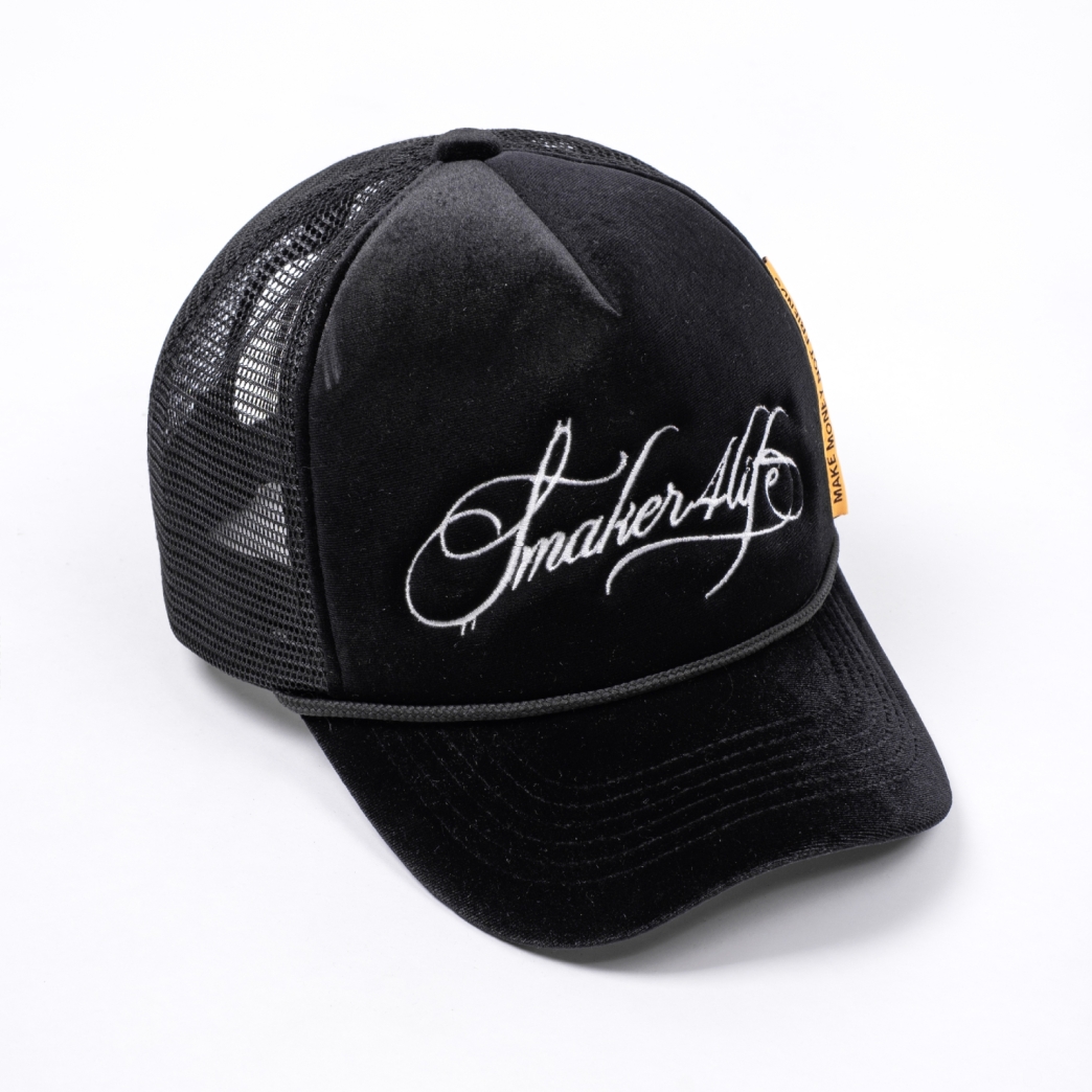 $4L TRUCK HAT IN BLACK VELVET