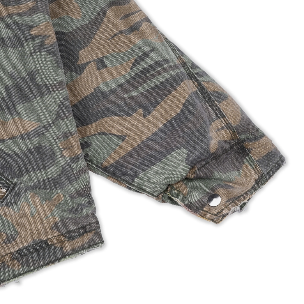 WORKWEAR WASHED JACKET IN CAMO