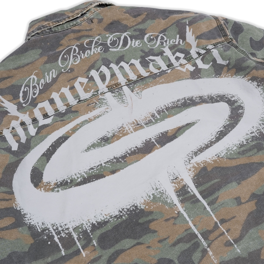 WORKWEAR WASHED JACKET IN CAMO