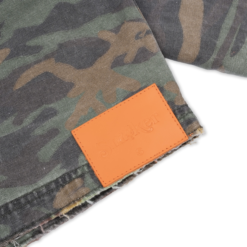 WORKWEAR WASHED JACKET IN CAMO