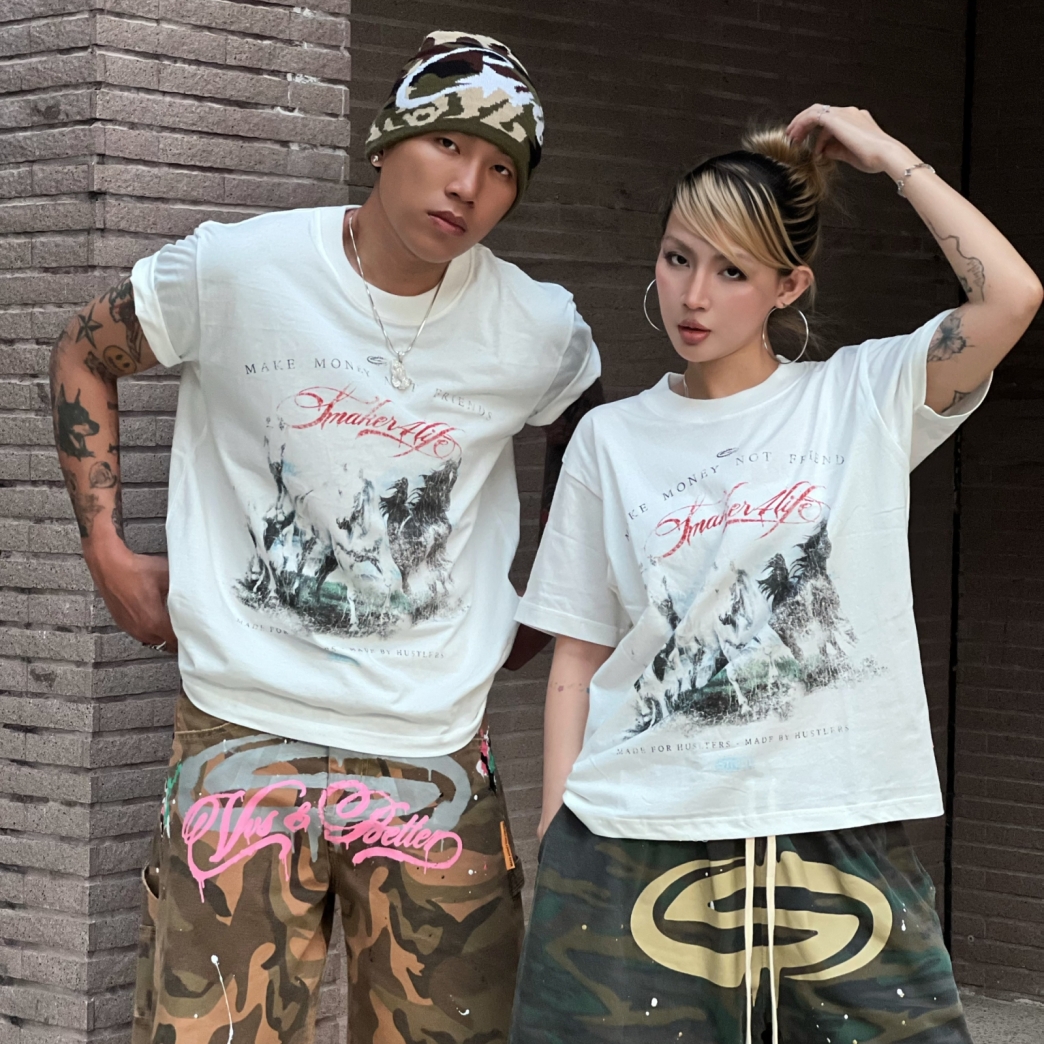 VVS & BETTER BAGGY SHORTS IN CAMO