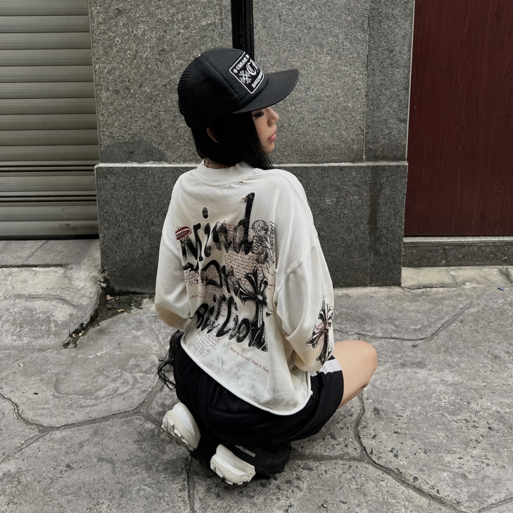 GODS PLAN SWEATER IN CREAM