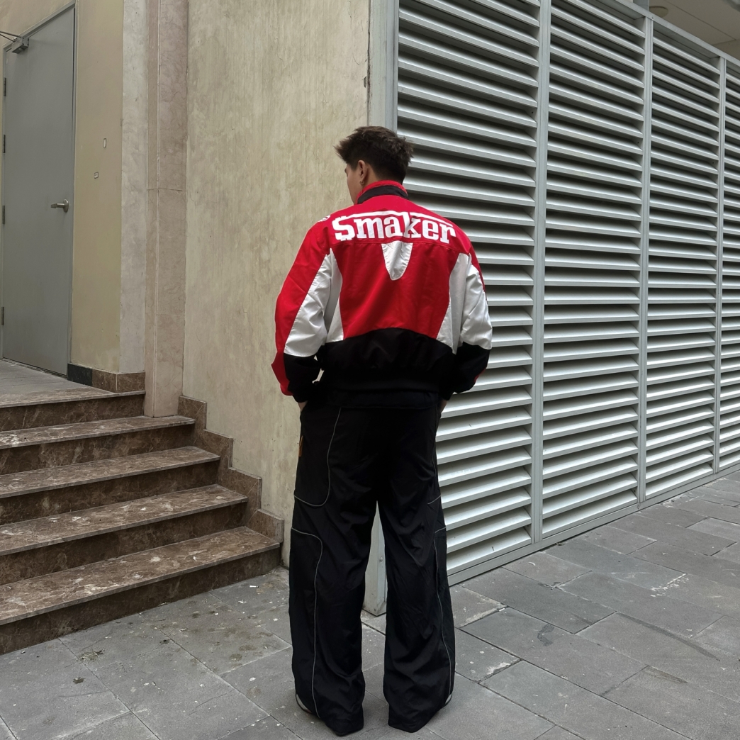 RACING TEAM JACKET IN RED