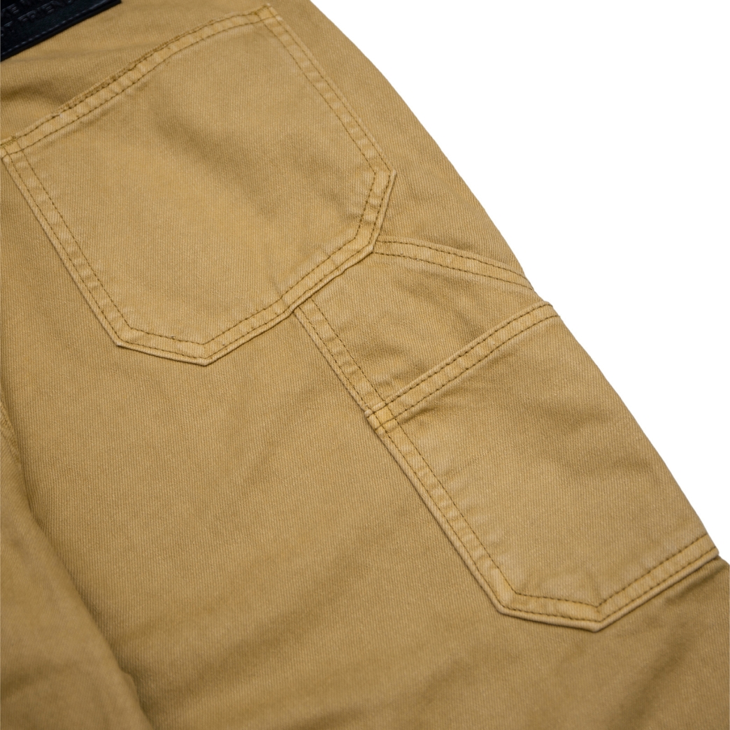 $MAKER x SWE CARGO FLARE PANTS IN BROWN