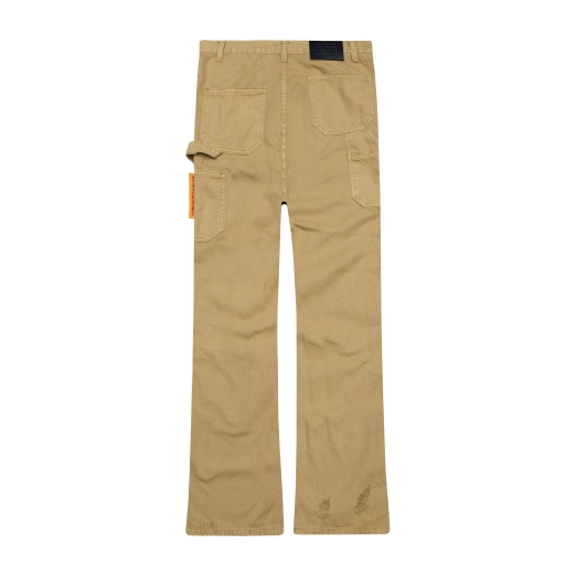 $MAKER x SWE CARGO FLARE PANTS IN BROWN