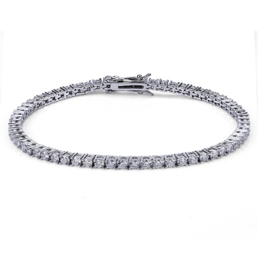 DIAMOND TENNIS BRACELET IN GOLD / SILVER