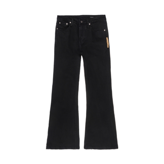 FLARE JEANS IN BLACK