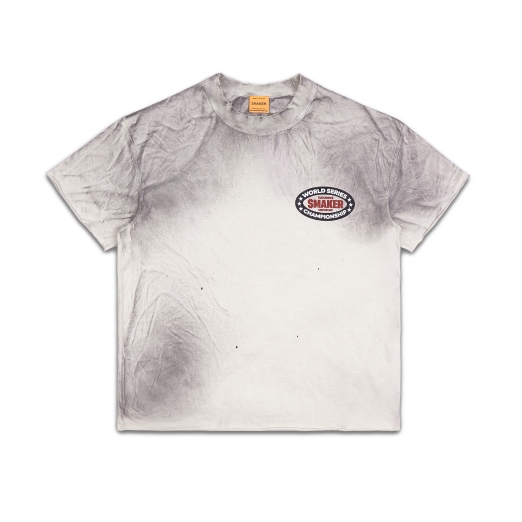 TRAPLYMPIC WASHED TEE IN CREAM