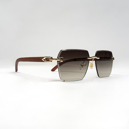 CHEETAH SUNGLASSES IN BROWN