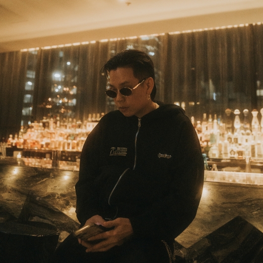 MONEY COLLECTOR HOODIE ZIPPER IN BLACK