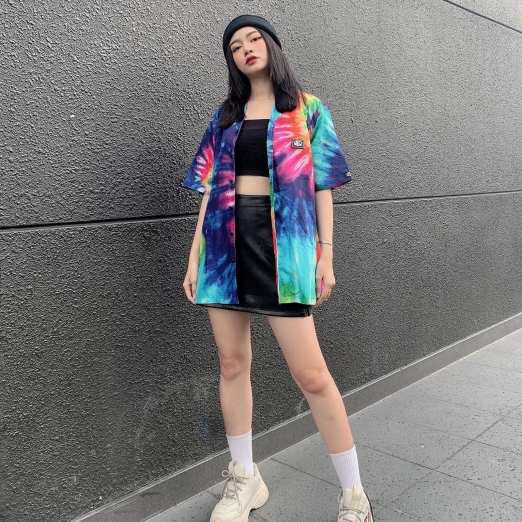 CACH LY XA HOI TIE DYE SHIRT