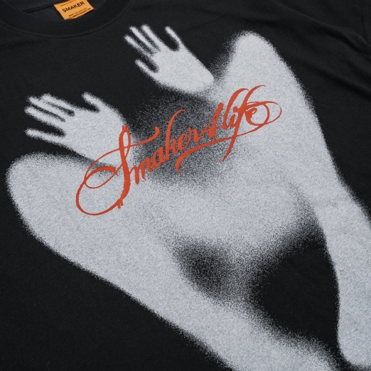 $4L TEE IN BLACK