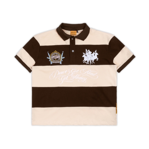 DONT GET MAD POLO IN BROWN CREAM