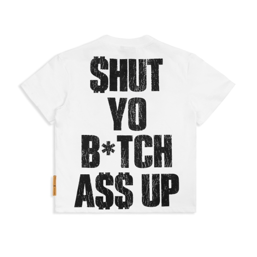 $YBAU TEE IN WHITE