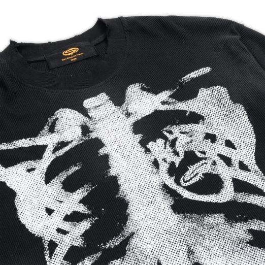 SKELETON WAFFLE WASHED TEE