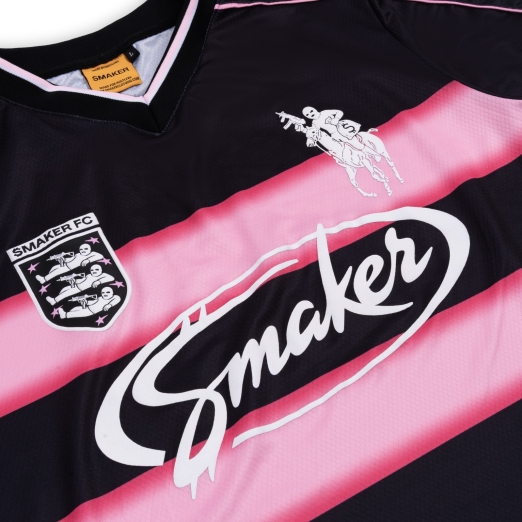 $MAKER FC JERSEY IN BLACK PINK