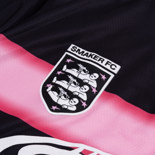 $MAKER FC JERSEY IN BLACK PINK