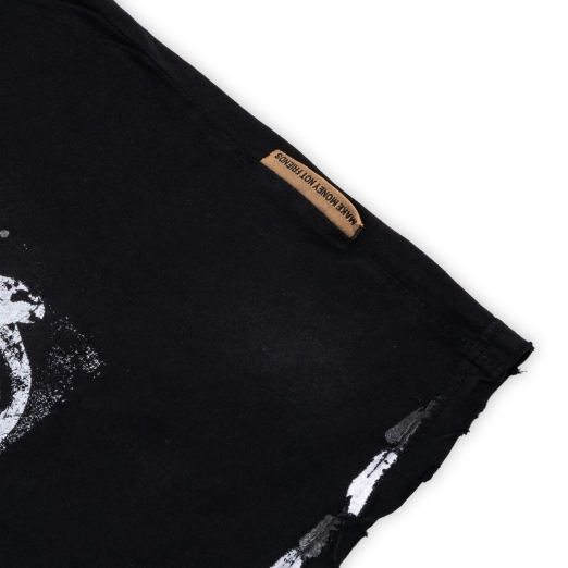 SMAKER STUDIOS WASHED TEE IN BLACK