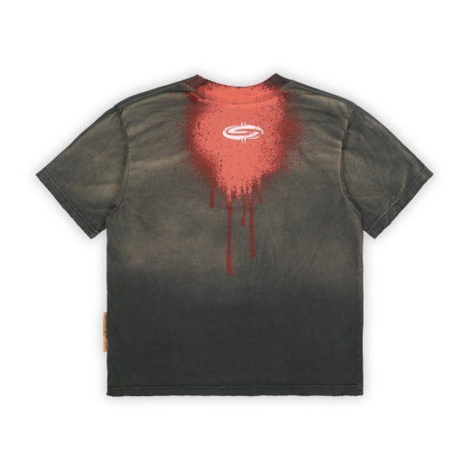 YOU HATE ME WASHED TEE IN OLIVE