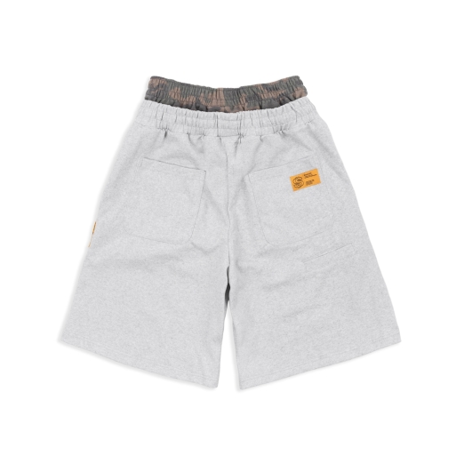 DOUBLE WAISTBAND SWEAT SHORTS 