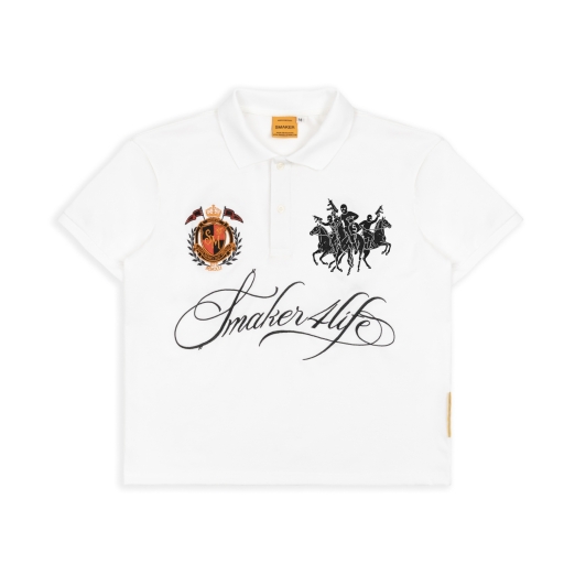 $4L POLO IN WHITE