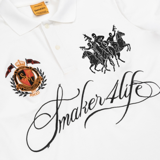 $4L POLO IN WHITE