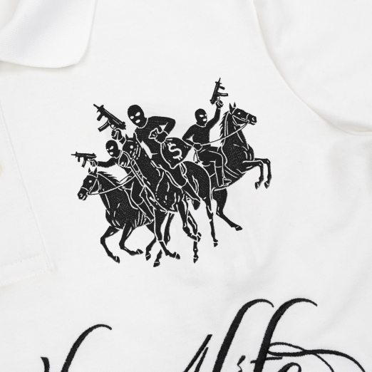 $4L POLO IN WHITE