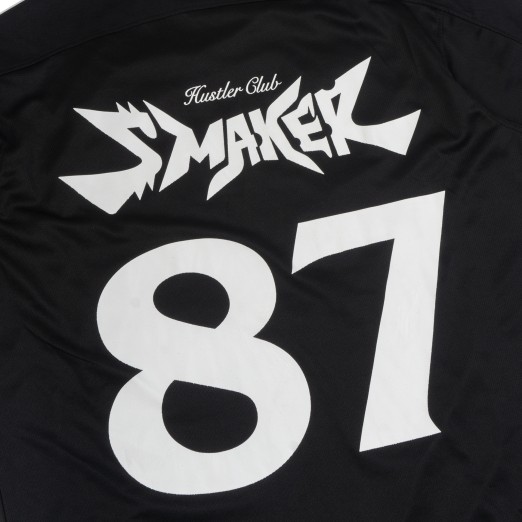 HUSTLER CLUB JERSEY IN BLACK