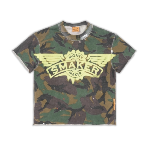 WINGS CAMO WASHED TEE