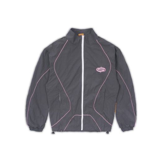 $MAKER NYLON TRACKSUIT JACKET IN GREY