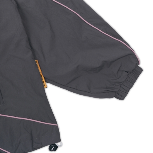 $MAKER NYLON TRACKSUIT JACKET IN GREY