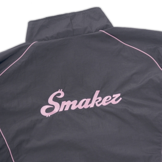 $MAKER NYLON TRACKSUIT JACKET IN GREY