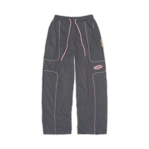 $MAKER NYLON TRACKSUIT PANTS IN GREY