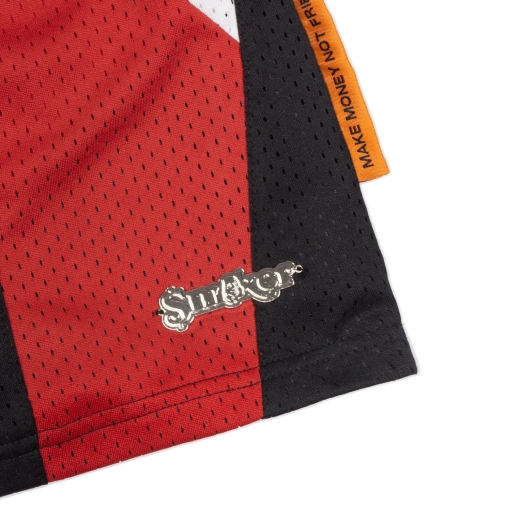 METAL LOGO MESH SHORTS IN 3 COLORS