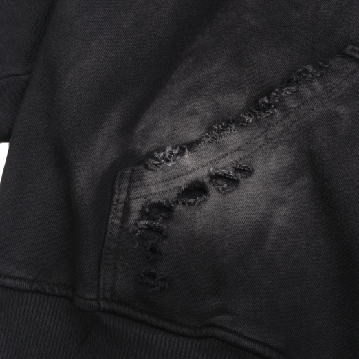 VINTAGE $MAKER WASHED HOODIE IN GREY