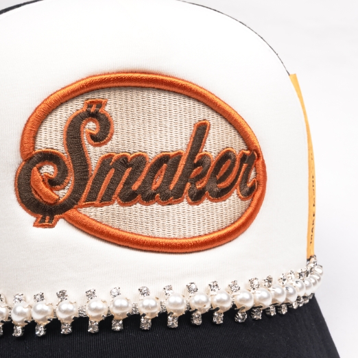 $MAKER PEARL TRUCK HAT IN BLACK