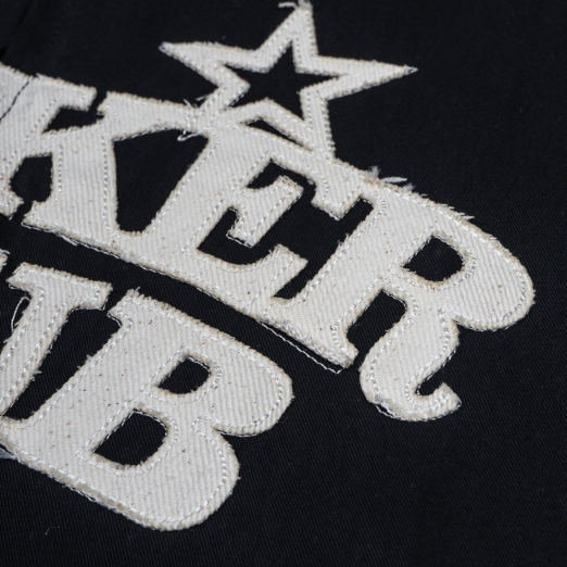 RAW SMAKER KHAKI BOXY SHIRT IN BLACK