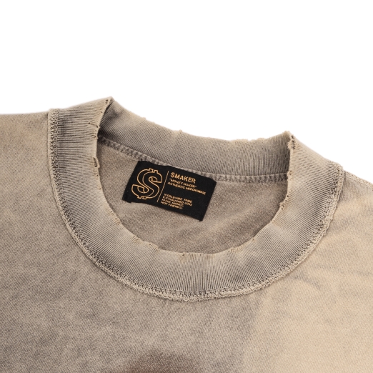 SEE YOU AT THE TOP WASHED TEE IN TAN