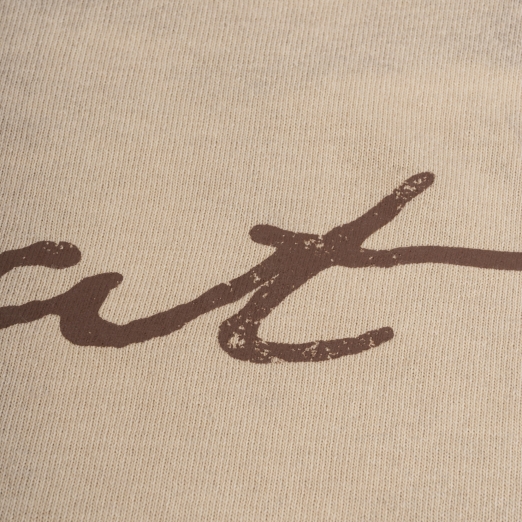 SEE YOU AT THE TOP WASHED TEE IN TAN