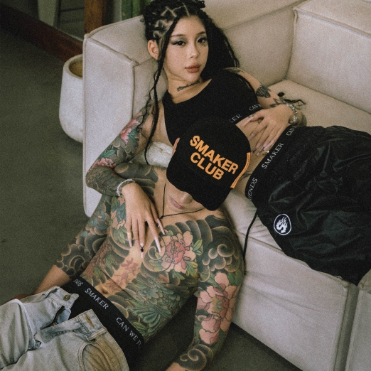 SMAKER WOMEN UNDERWEARS SET IN BLACK 