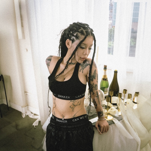 SMAKER WOMEN UNDERWEARS SET IN BLACK 