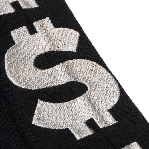 LOGO STRIPES FLARE SWEAT PANTS