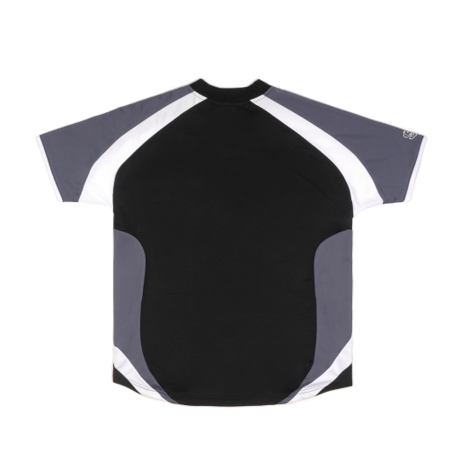 $MAKER SPEEDWAY SOCCER JERSEY IN BLACK/GREY
