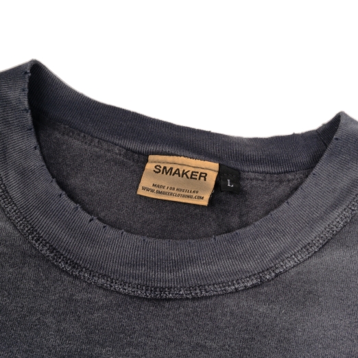 MONEY IN MY MIND WASHED TEE IN GREY