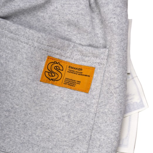 2 POCKETS FULL SWEAT PANTS IN GRAY