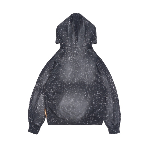 ICED OUT WASHED HOODIE IN GREY