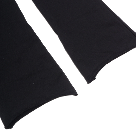 PATCH LOGO SWEAT PANTS IN BLACK