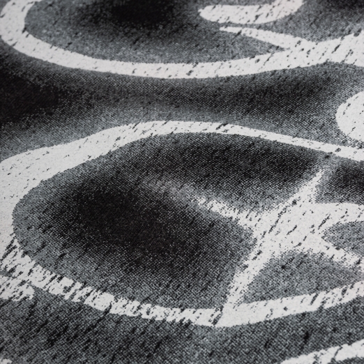 ALWAYS N FOREVER RICH SHORT SLEEVES WASHED TEE IN BLACK